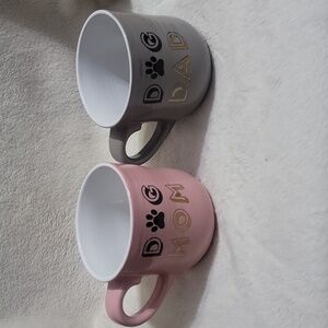 Dog Mom and Dad Mug Set